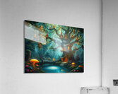 Luminous Forest Haven Acrylic Print