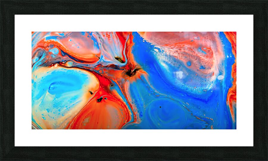 Chromatic Symphony Picture Frame print