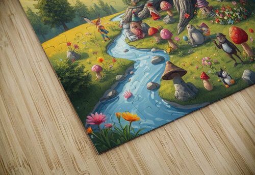 Enchanted Tree Village Samo69Photography puzzle