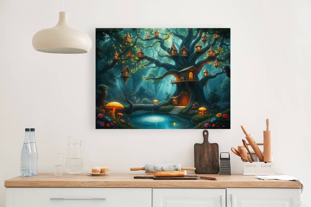 Luminous Forest Haven Reproduction