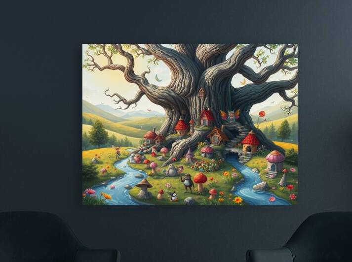 Enchanted Tree Village by Samo69Photography