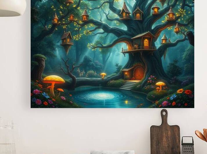 Luminous Forest Haven by Samo69Photography