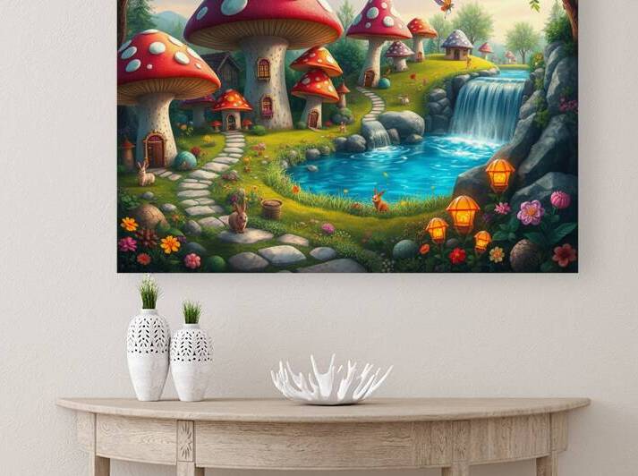Mushroom Village Delight by Samo69Photography