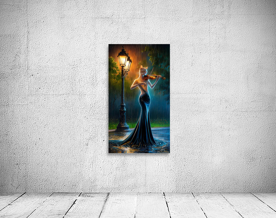 The Nocturnal Violinist Wall Preview