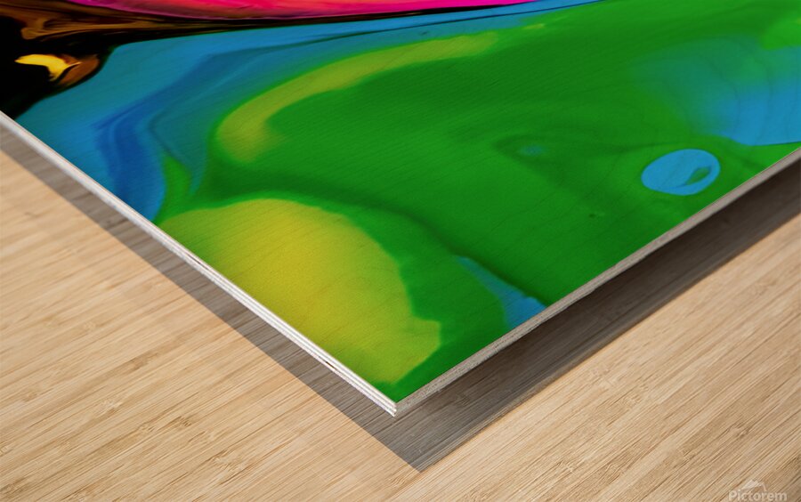 Prismatic Reverie Wood print