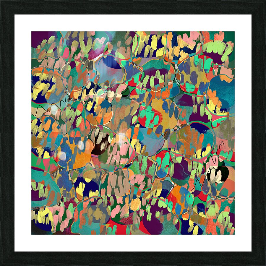 Morning Cartoons Picture Frame print