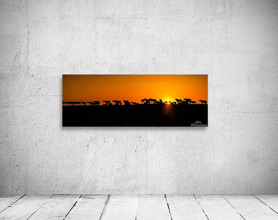 Wild West Sunset Wall Preview
