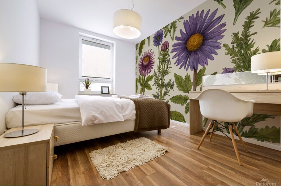 Celebrating Medicinal herbs Mural print