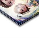 a whimsical and charming illustration of a young Acrylic print