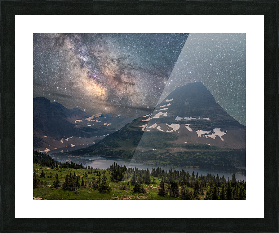 Hidden Lake  Picture Frame print