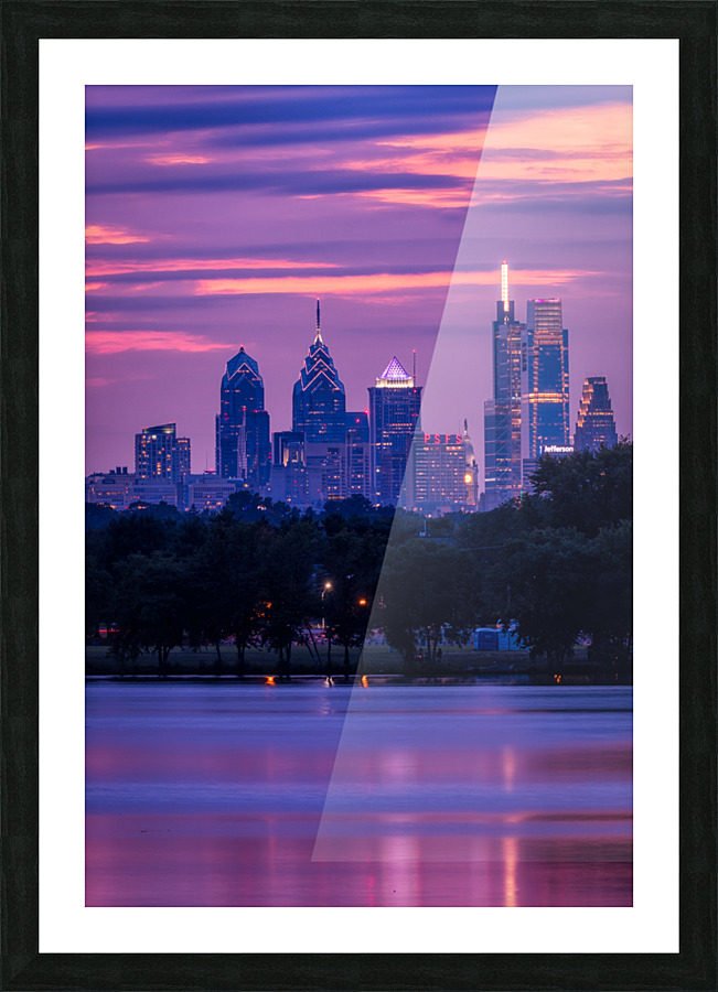 Philadelphia blues Picture Frame print