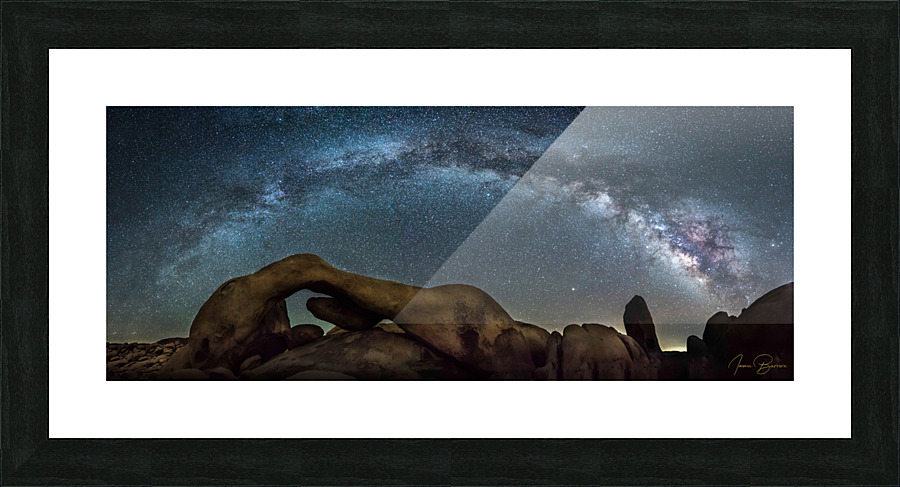 Double Arch Picture Frame print