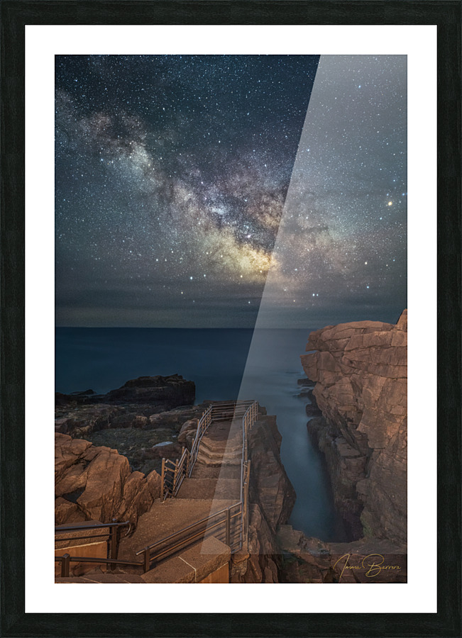 Thunder Hole Picture Frame print