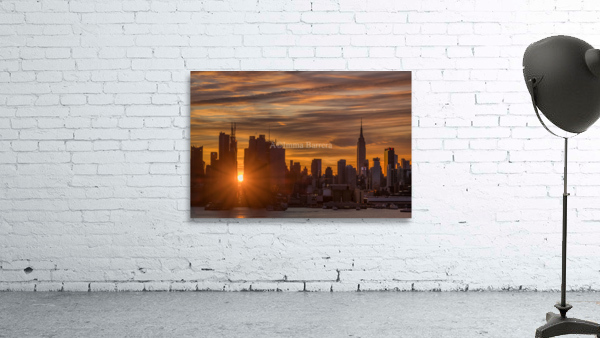 Reverse Manhattanhenge Wall Preview