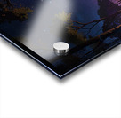 A forest full of vibrant flowers and lush greenery Acrylic print