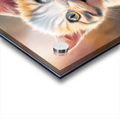 Cute drawing of strangely cute kittens Acrylic print