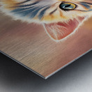 Cute drawing of strangely cute kittens Metal print