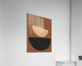 Black and brown geometry 6 Acrylic Print