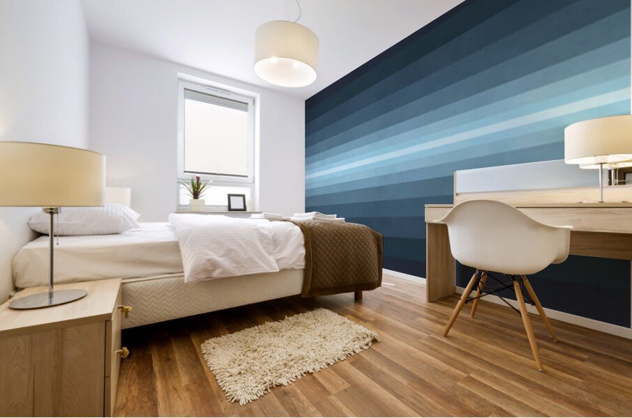 Gradient landscape 2 Mural print