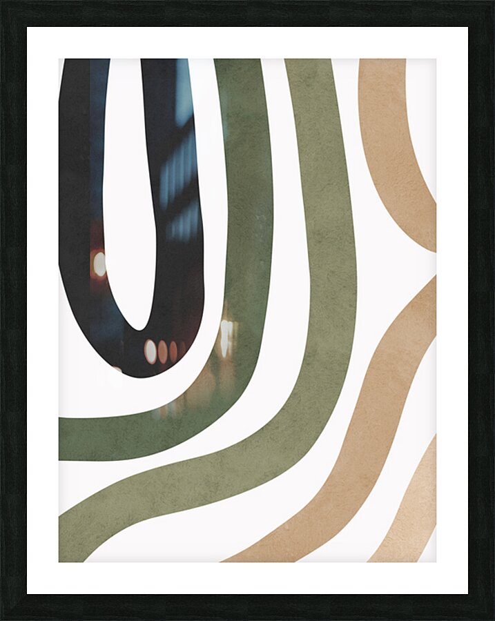 Abstract shapes 4 Picture Frame print