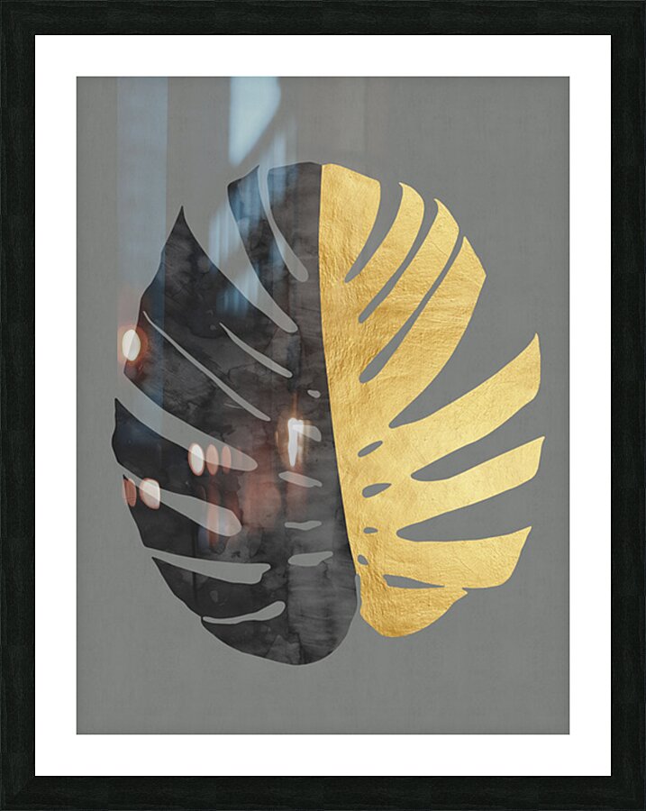 Tropical leaf 1 Picture Frame print