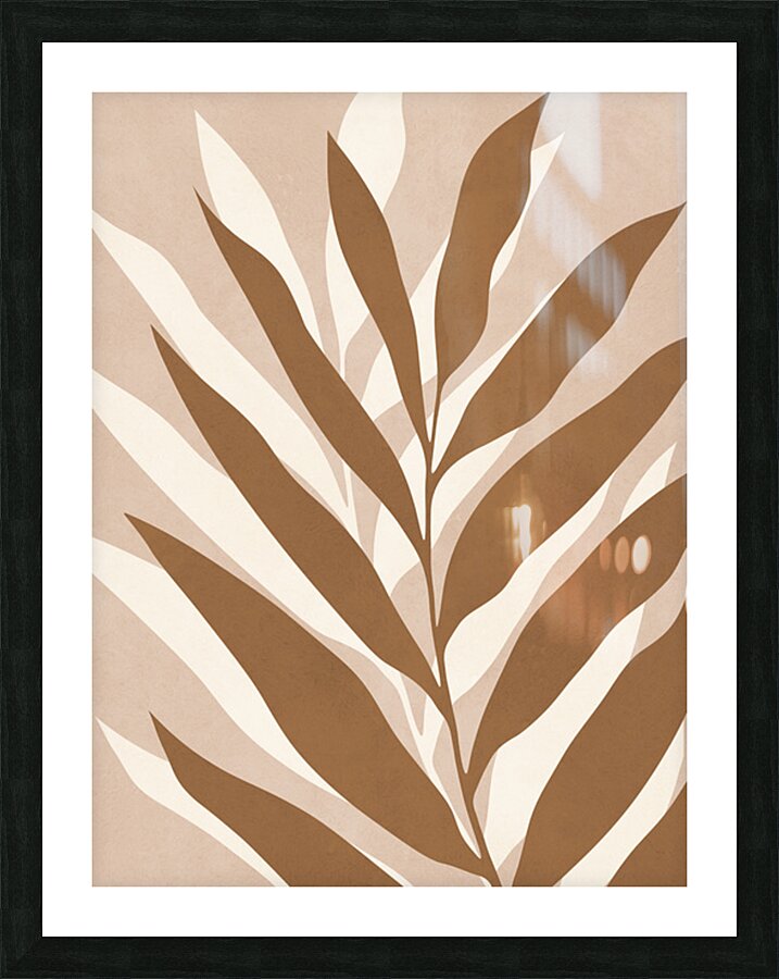 Tropical leaf 2 Picture Frame print