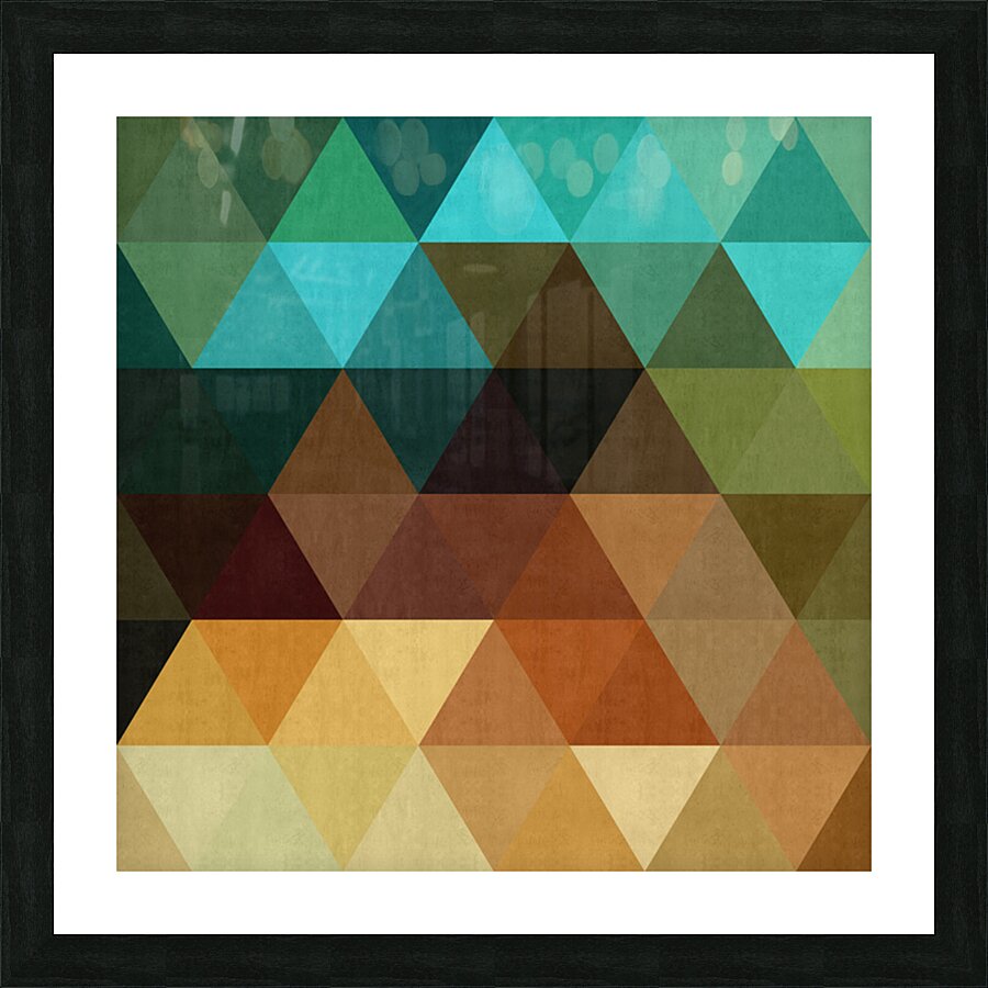 Colorful art in harmony 13 Picture Frame print