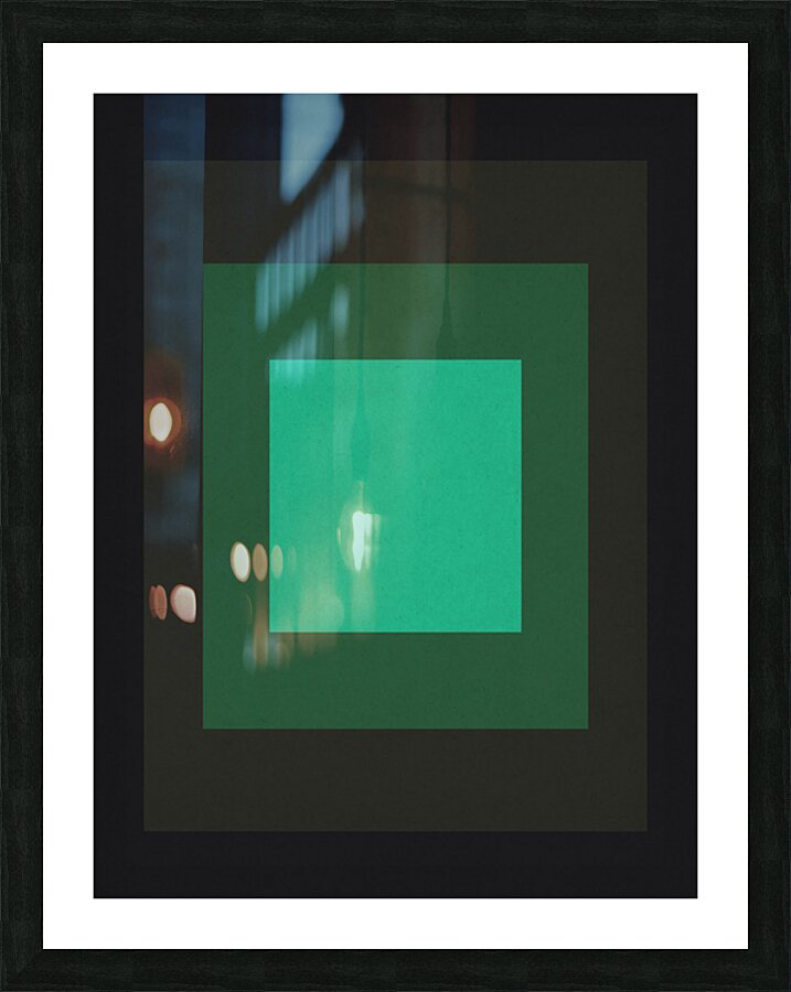 Abstract geometric collage 6 Picture Frame print