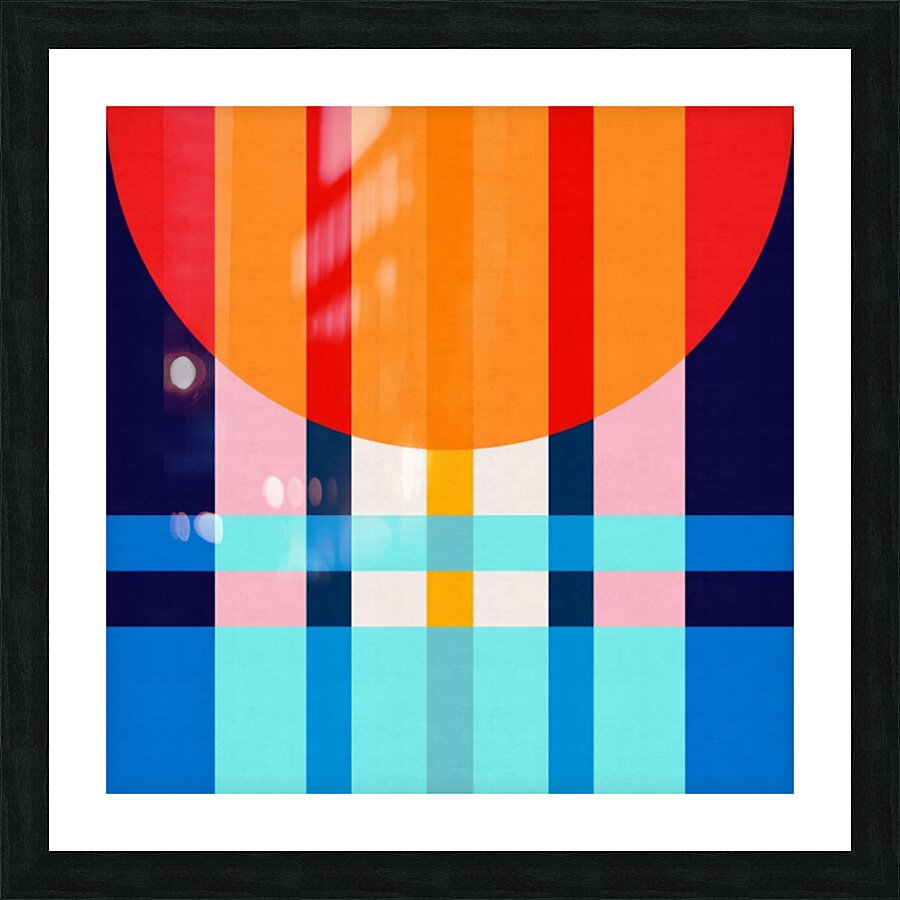 Geometrization I Picture Frame print