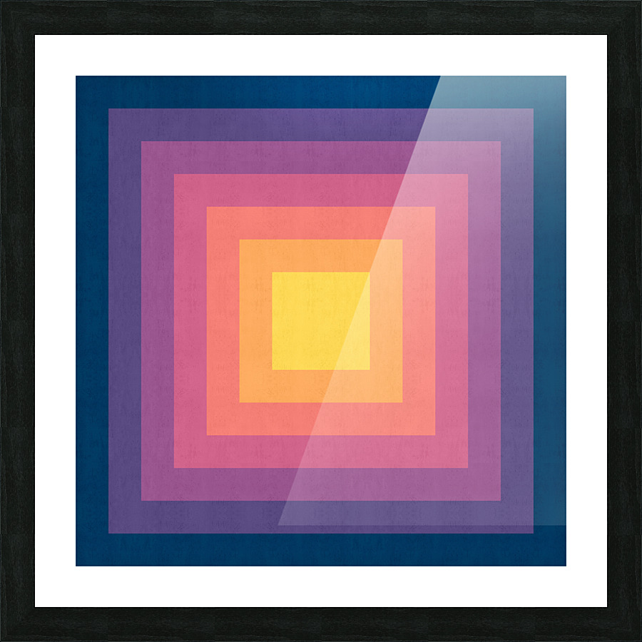 Gradient tunnel II Picture Frame print
