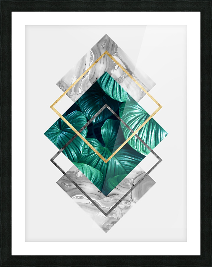 Botanical Geometry 10 Picture Frame print