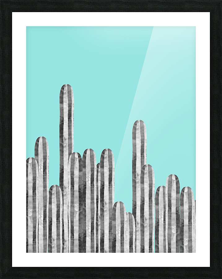 Cactus Landscape 1 Picture Frame print