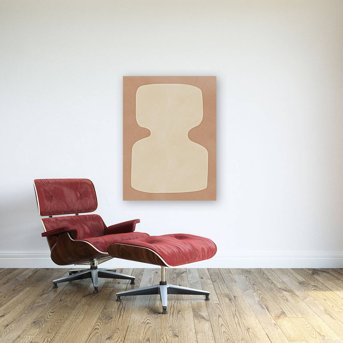 Abstract expressionist shapes 9 Reproduction