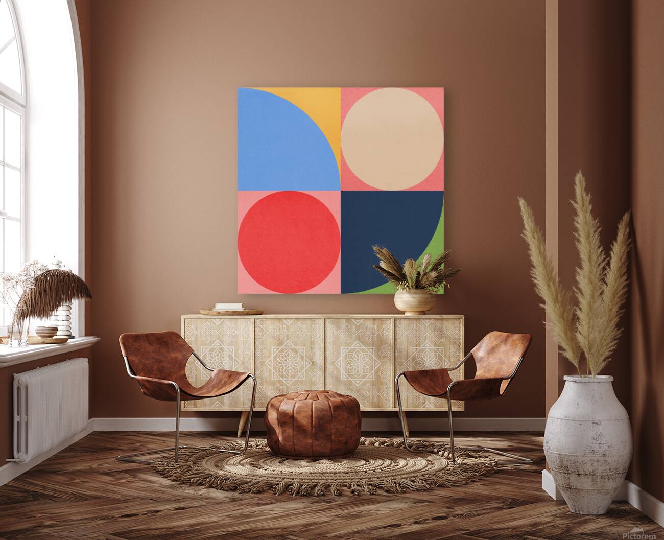 Abstract geometric textures 15 Reproduction
