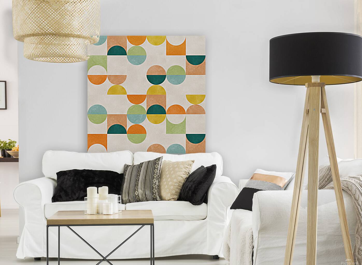 Abstract geometric textures 4 Reproduction