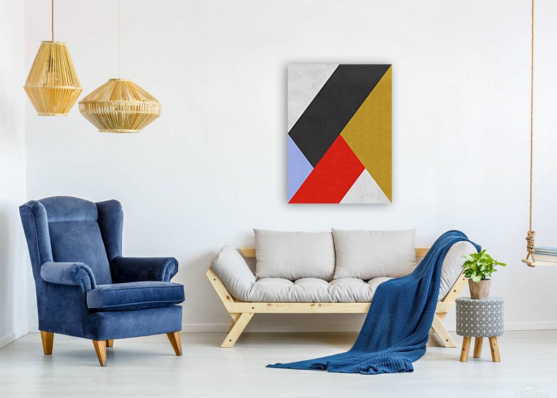 Abstract geometric collage 1 Reproduction