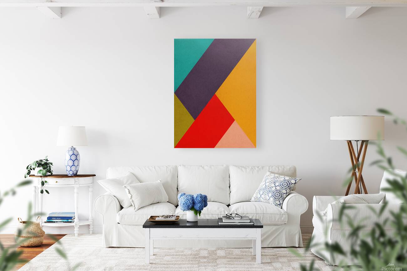 Abstract geometric collage 2 Reproduction