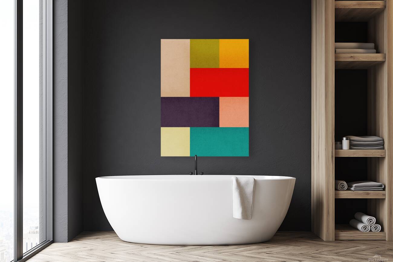 Abstract geometric collage 11 Reproduction