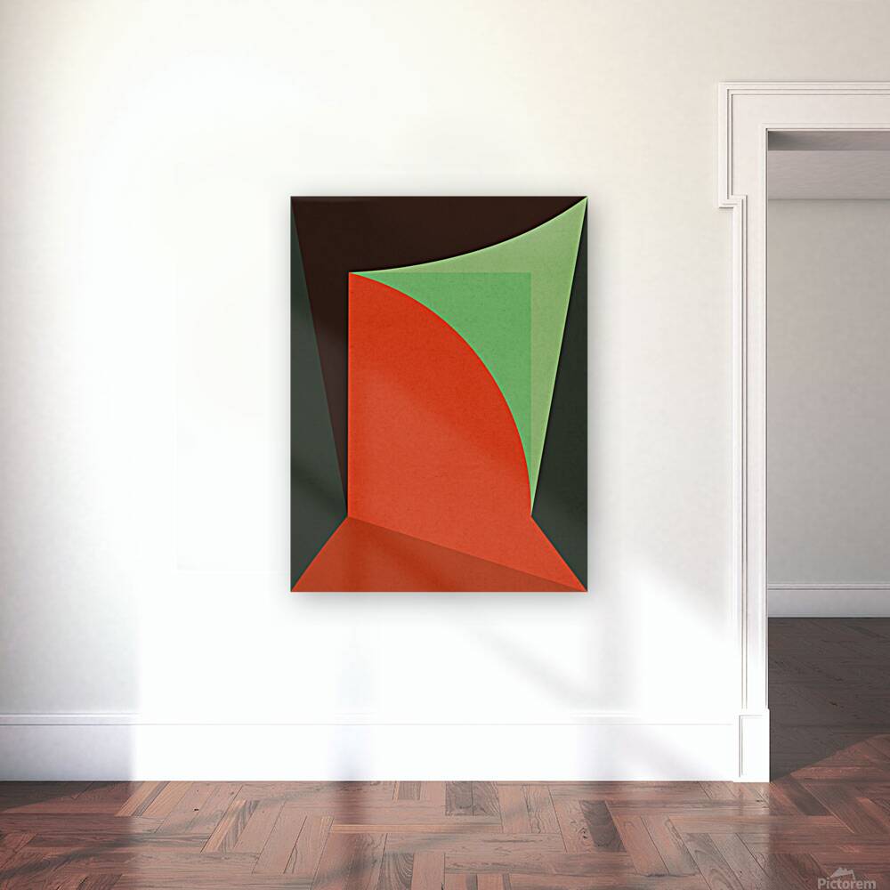Abstract geometric collage 12 Reproduction