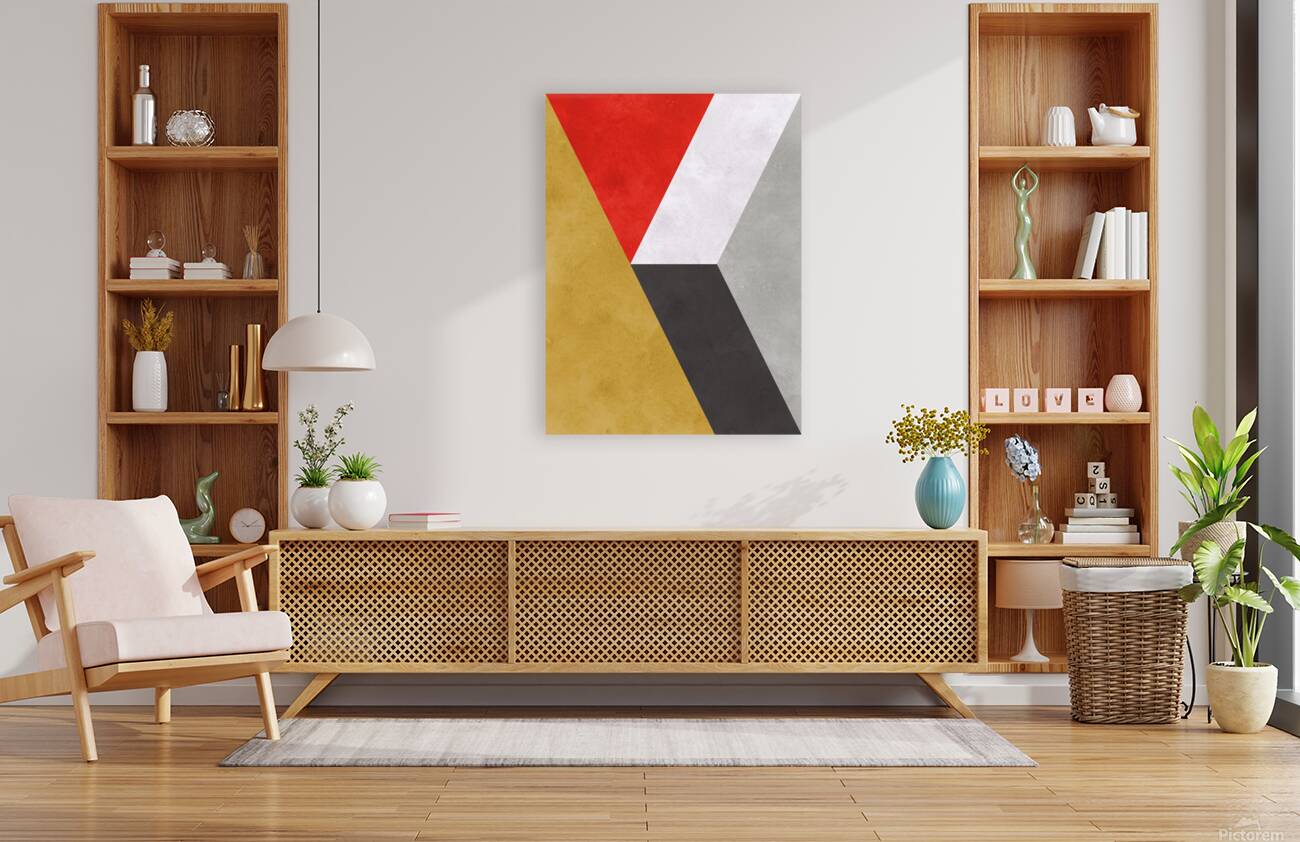 Abstract geometric collage 5 Reproduction