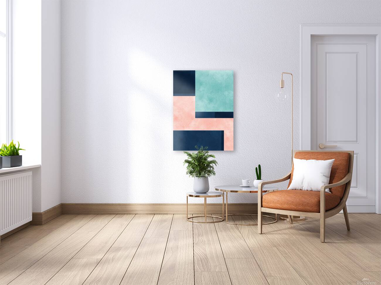 Abstract geometric collage 8 Reproduction