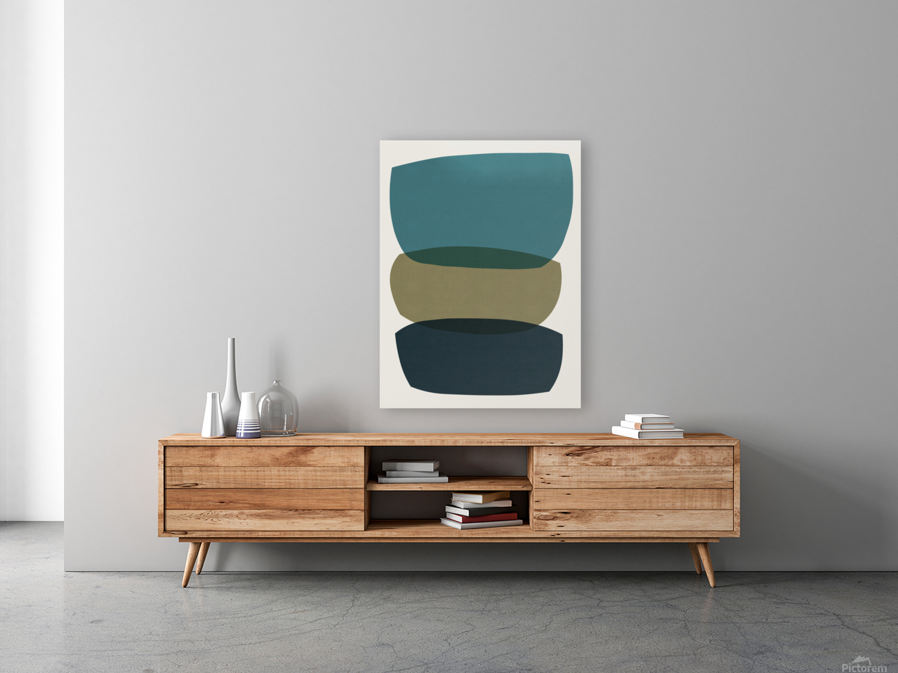 Abstract shapes A3 Reproduction