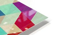 Cosmetic triangles IV HD Metal print