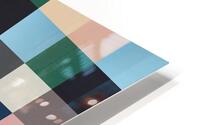 Colored squares HD Metal print