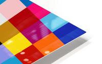 Harmonious squares HD Metal print