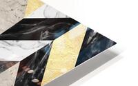 Abstract geometric textures 9 HD Metal print