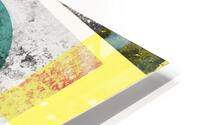 Abstract geometric collage 5 HD Metal print