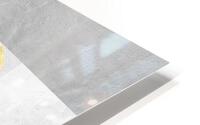 Gray and gold IV HD Metal print