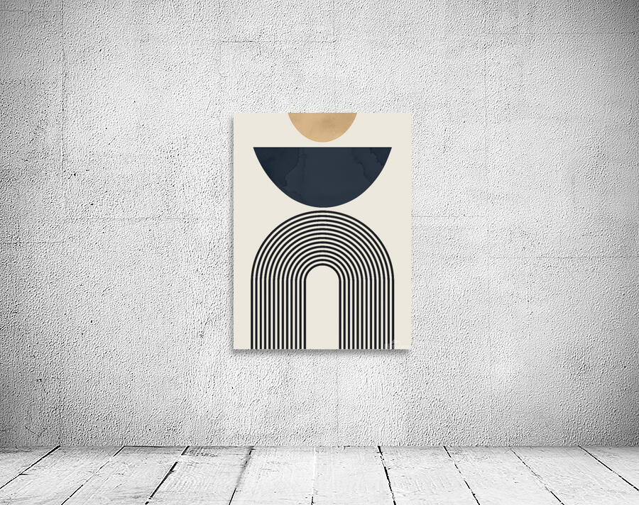 Lines and circles 1 Wall Preview