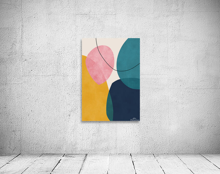 Expressionist curves 5 Wall Preview